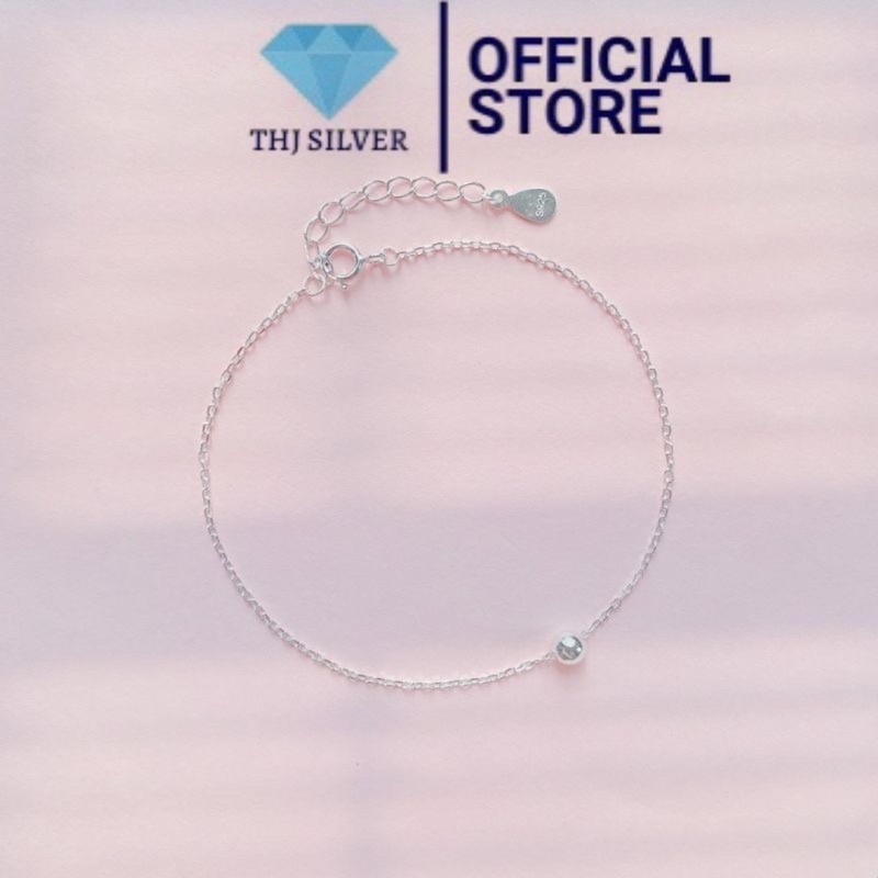 Lắc tay nữ bi bạc nhỏ xinh nhẹ nhàng nữ tính - THJ SILVER