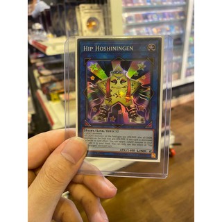 Lá bài thẻ bài Yugioh Hip Hoshiningen - Super Rare - Tặng bọc bài nhựa bảo quản