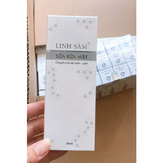 Sữa rữa mặt nám sạm Linh Sâm