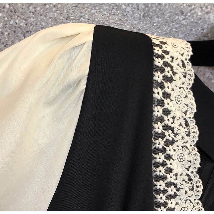 🌸Hàng Order🌸 Váy Bigsize Cổ Ren Tay Voan Dáng Bồng Tiểu Thư Dịu Dàng 🌸Hàng Quảng Châu | BigBuy360 - bigbuy360.vn