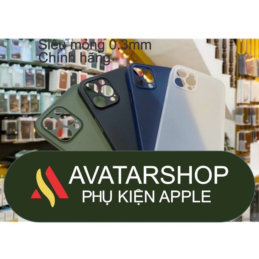 Ốp lưng ,ốp lưng iphone MEMUMI Siêu Mỏng 0,3mm cho iPhone 11/11Pro/11ProMax/12/12Pro/12ProMax/13/13Pro/13ProMax