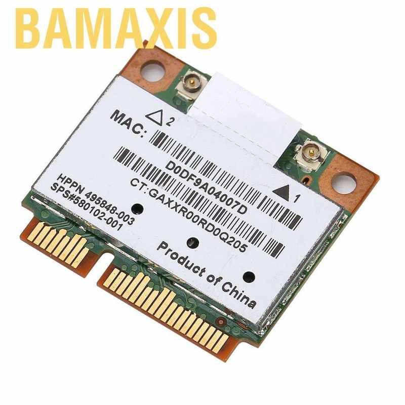 Bamaxis 300Mbps 2.4/5G Mini PCI-E WiFi Wireless Network Card 802.11a/b/g For Laptop FOY