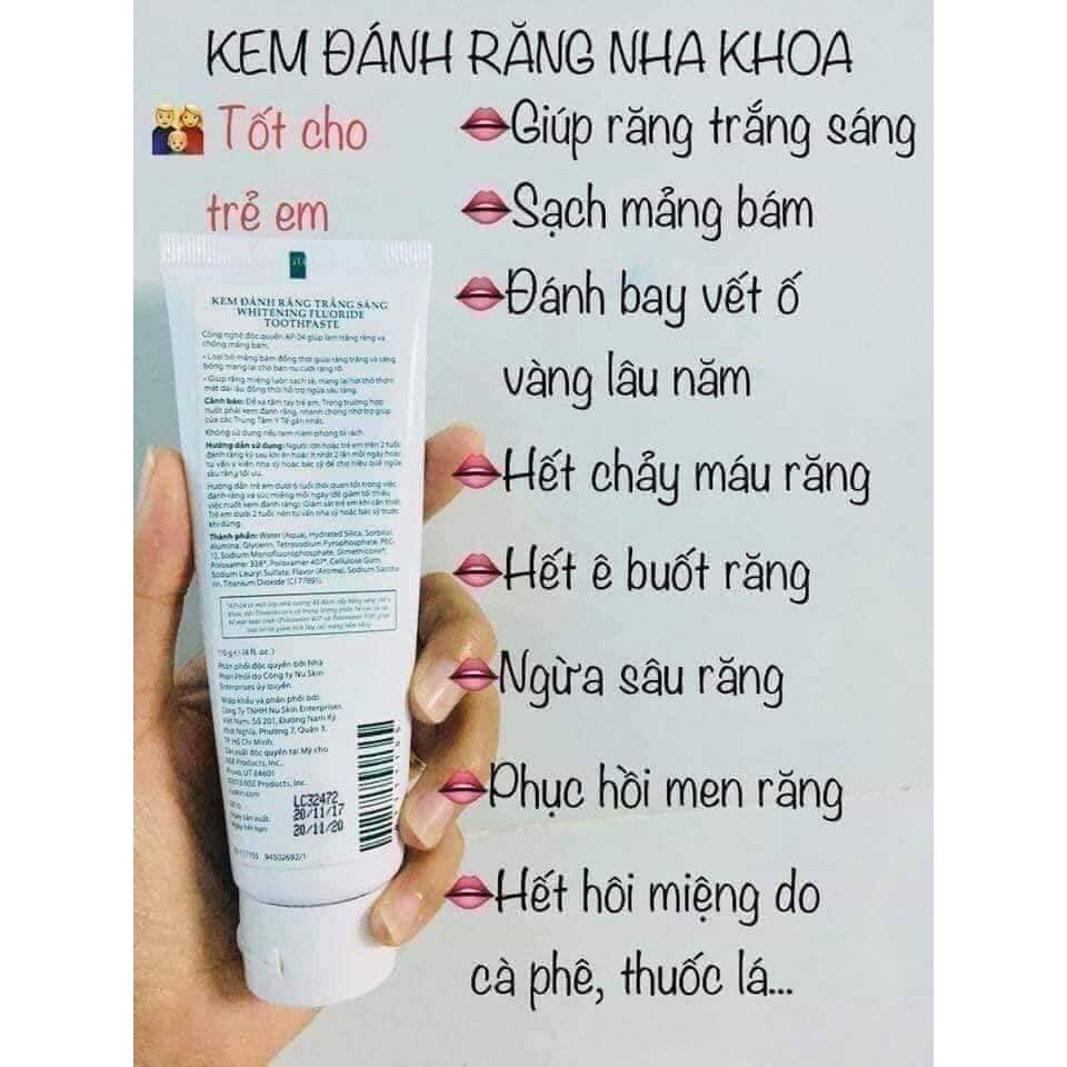 Kem đánh răng AP24 Mỹ