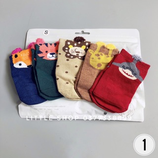 Combo 5 đôi tất/vớ bé trai, bé gái