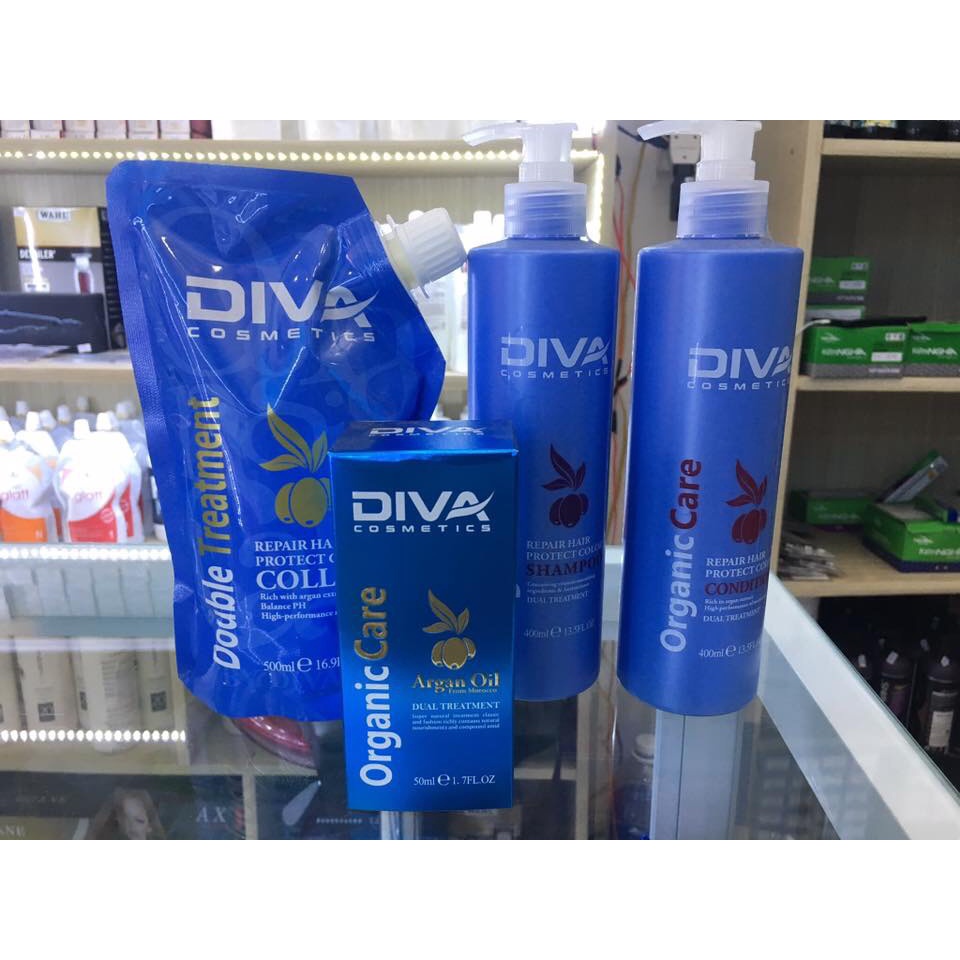 Hấp Collagen siêu mềm mượt Diva (túi) 500ml