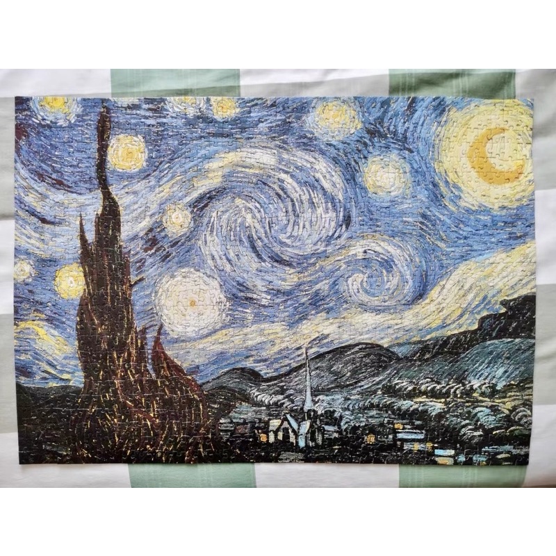 Đồ chơi xếp hình LEGOGI PUZZLE VAN GOGH 1000 mảnh size 50*75 CM đồ chơi trang trí trưng bày phòng quà tặng sinh nhật