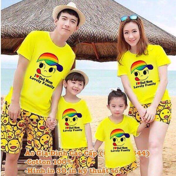 áo gia đình kute