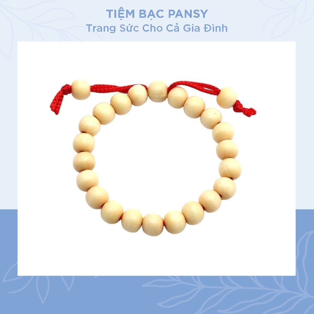 Vòng dâu tằm cho bé từ sơ sinh tới 2 tuổi - Vòng dâu trơn đeo tay, chân trẻ em bình an