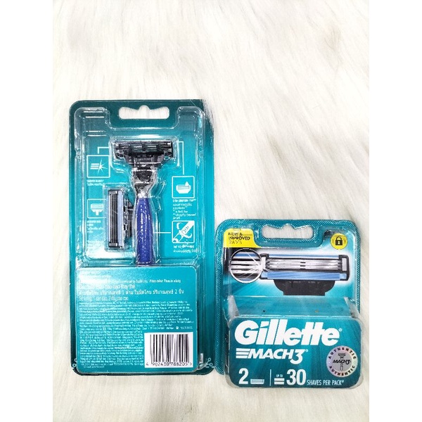 Combo Dao cạo  râu gillette mach3