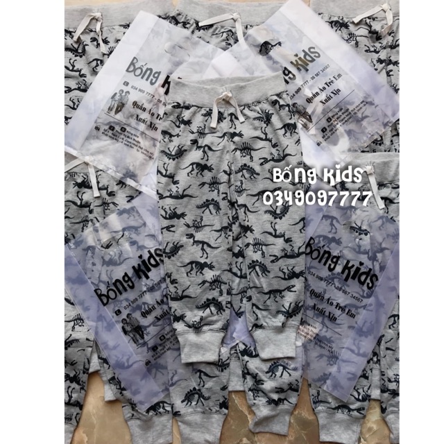 Quần Jogger Bé Trai Khủng Long Ghi Carters