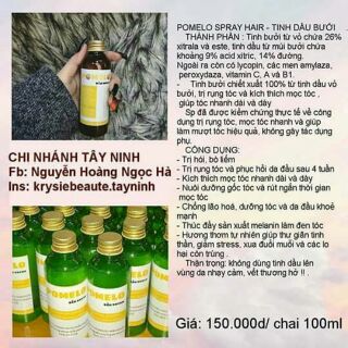 Tinh dầu bưởi POMELO