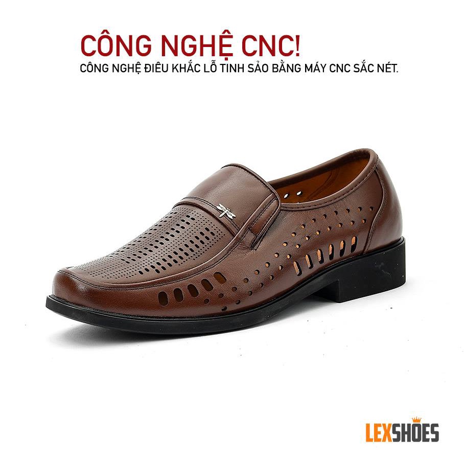 GIÀY DA BÒ THẬT DÀNH CHO NAM MÃ SỐ LEX63