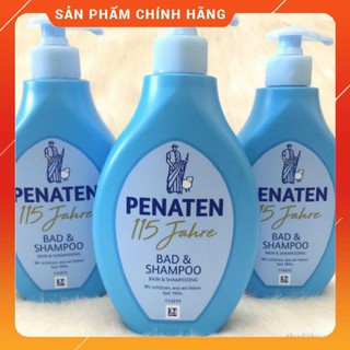 Sữa tắm gội penaten đức cho bé 2in1