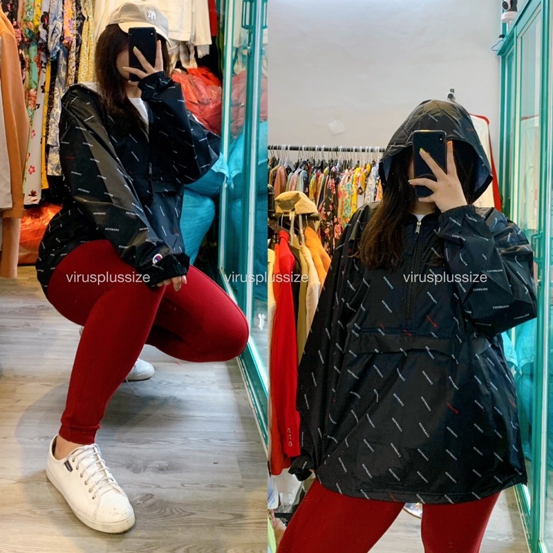Áo có nón hoodie zip bigsize unisex champion xuất xịn