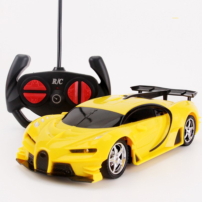 Xe Hơi Bugatti Điều Khiển Từ Xa 1:18 Có Đèn Led Và Cổng Sạc