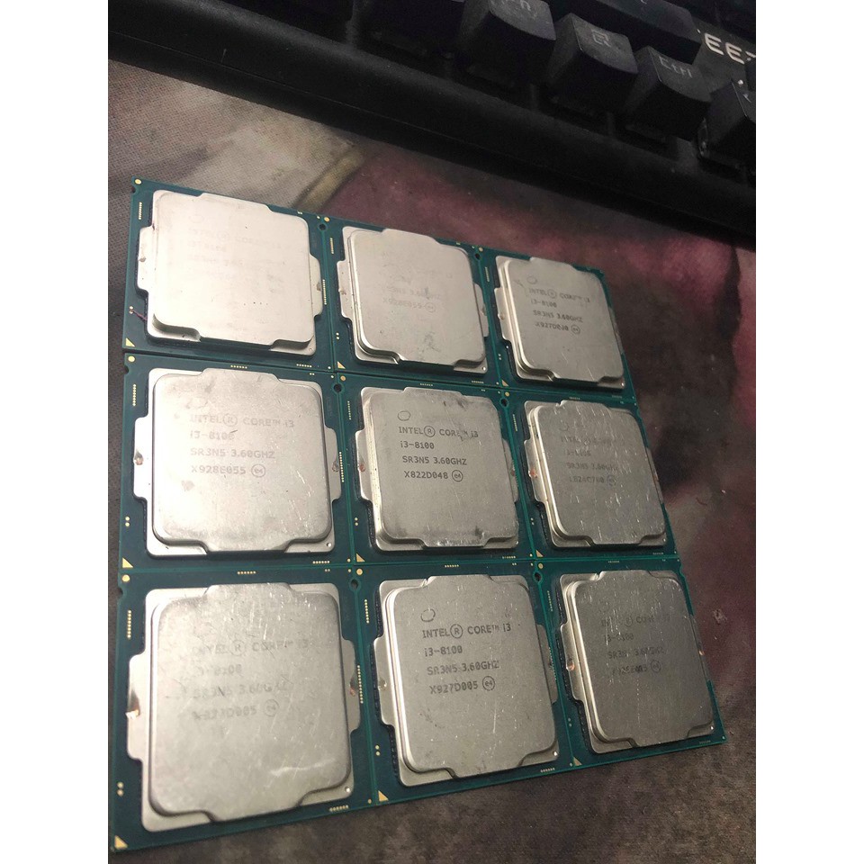 Cpu  i3 8100 i5 8600k i5 4460 i5 4670 i5 2320 i3 3220 i3 4150 i5 4670 lỗi