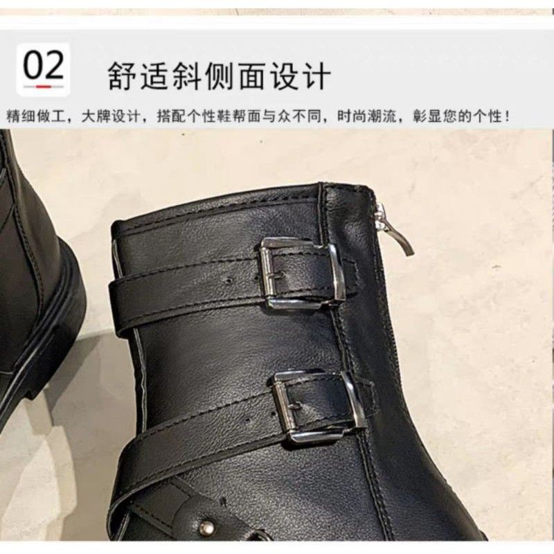 Order - boots Hàn Quốc dành cho các cô gái năng động năm 2021 hàng quảng châu loại đẹp