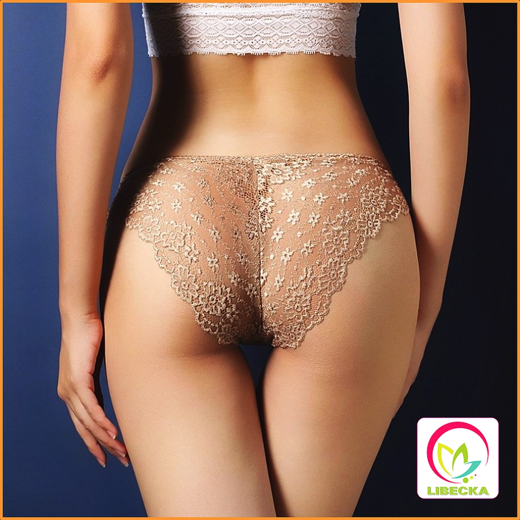 Quần Lót Nữ Ren Mềm Cao Cấp Bền Đẹp Dễ Thương Kháng Khuẩn Thông Thoáng Chuẩn Hàn Quốc Sexy Gợi Cảm Libecka Qln09