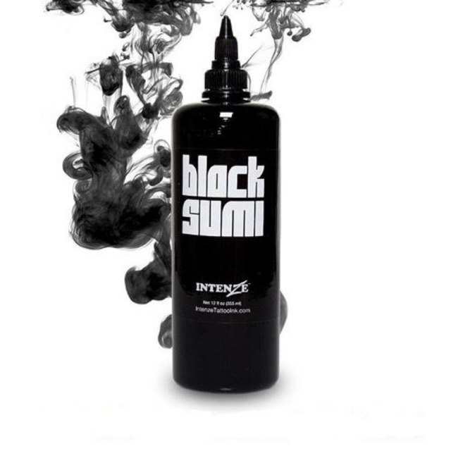 Mực xăm hình siêu đen black sumi nhập mỹ hàng có sẵn