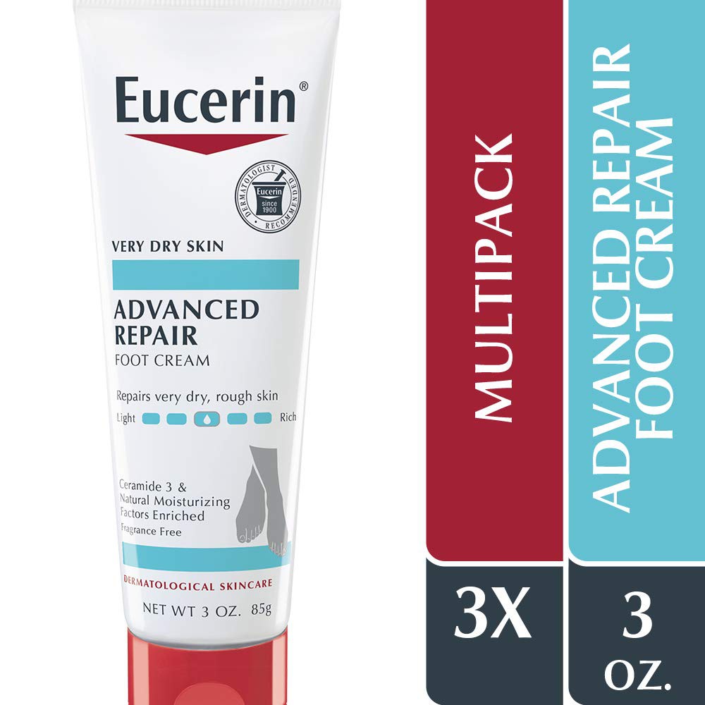 Kem dưỡng da tay, da chân Eucerin Advanced Repair Hand Creme, Foot Creme