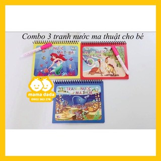 Tranh tô màu nước thần kỳ ma thuật Thanh Nga cho bé, đồ chơi sáng tạo