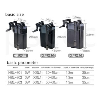 Lọc treo sunsun 803