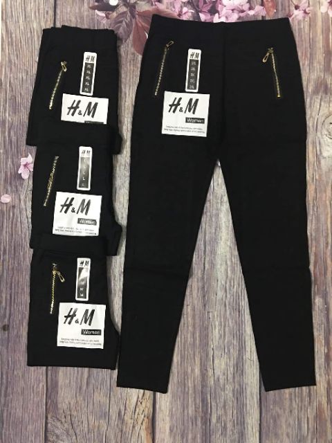 [AN MỘC] Quần legging nữ phối khoá dọc hông cá tính cho nữ | BigBuy360 - bigbuy360.vn