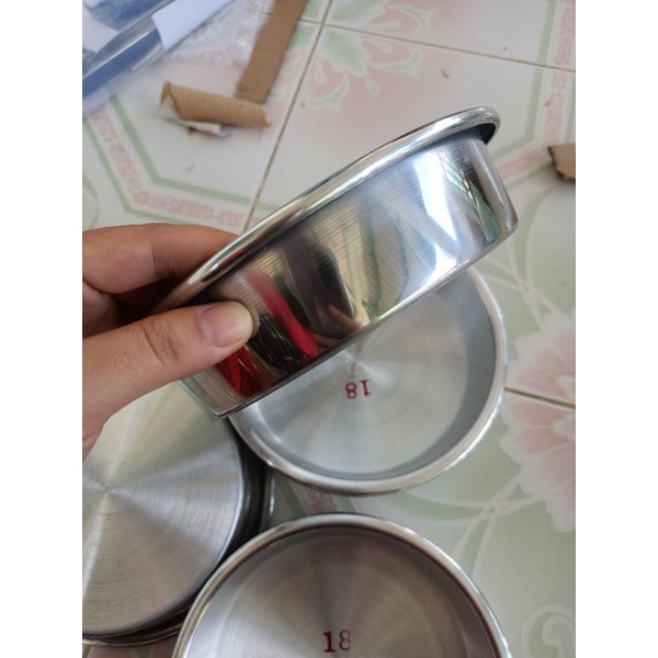 Bơ xửng nhôm 18cm Tân Đức Thành
