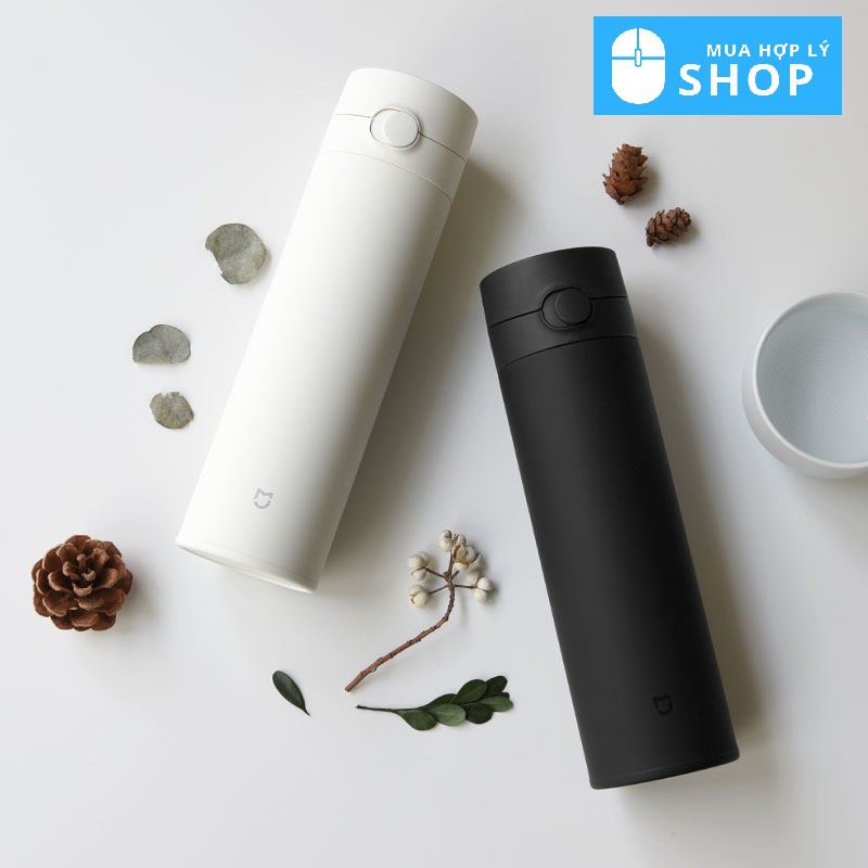 Bình Giữ Nhiệt Xiaomi Mijia 2 Lõi Thép Không Gỉ 316L An toàn Cho Sức Khỏe - HÀNG NHẬP KHẨU