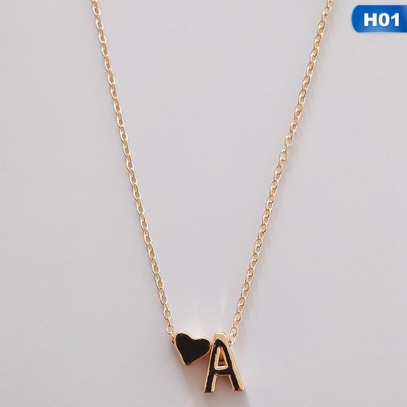 vòng cổ Hợp Kim Mặt Hình 26 Chữ Cái Thời Trang