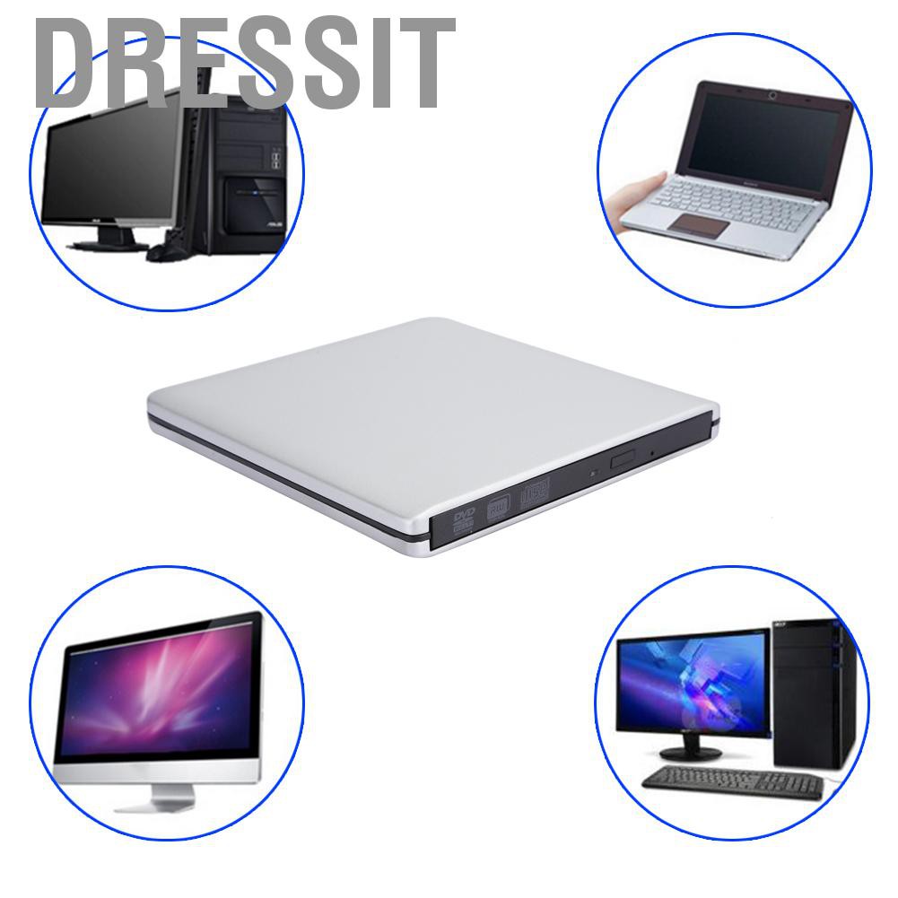 Đĩa Cd / Dvd-Rw Drive Bằng Hợp Kim Nhôm Siêu Nhẹ Cho Notebook