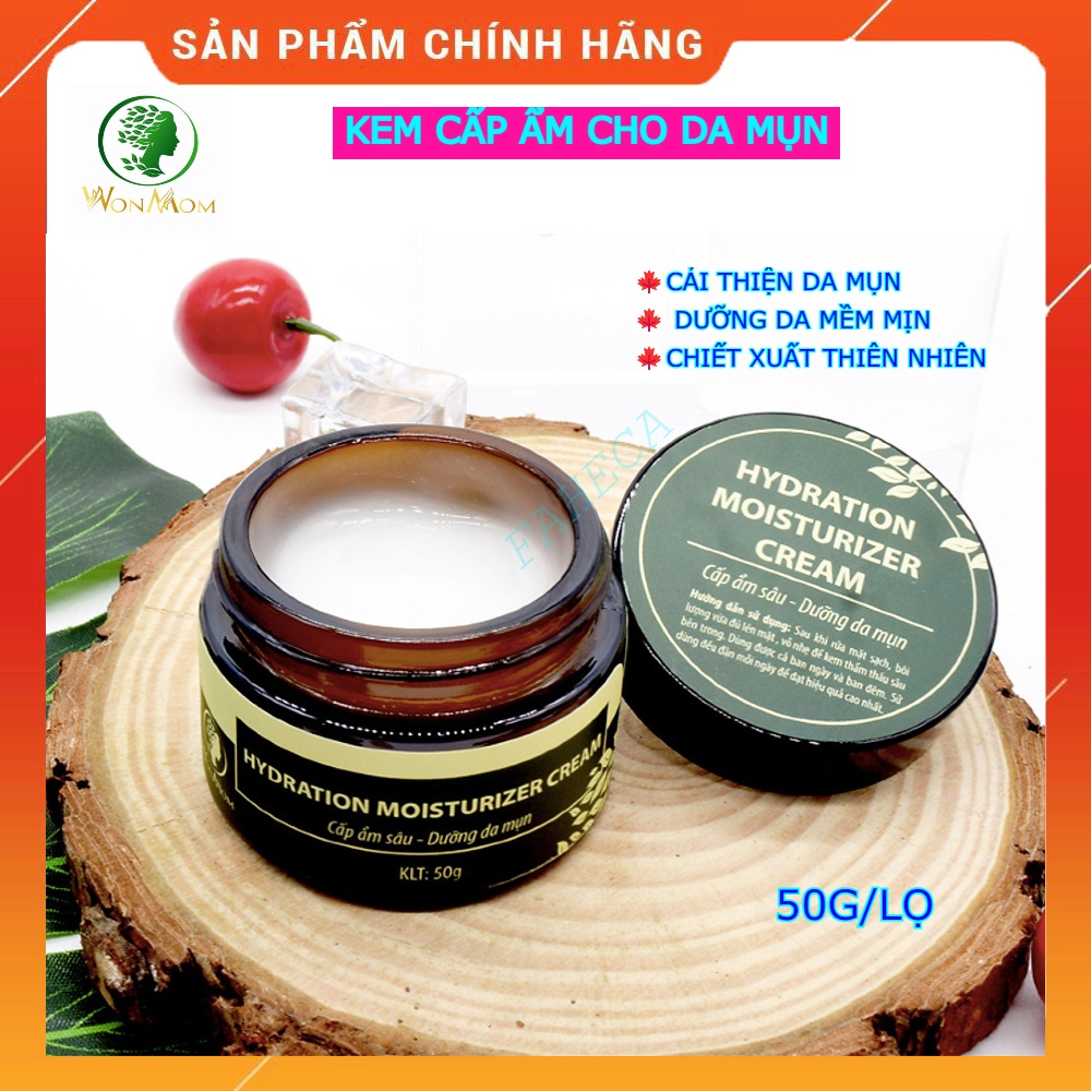 Kem ngăn ngừa mụn 50g  WONMOM 50g - An toàn cho mẹ bầu và sau sinh - Cấp ẩm sâu -Chính hãng