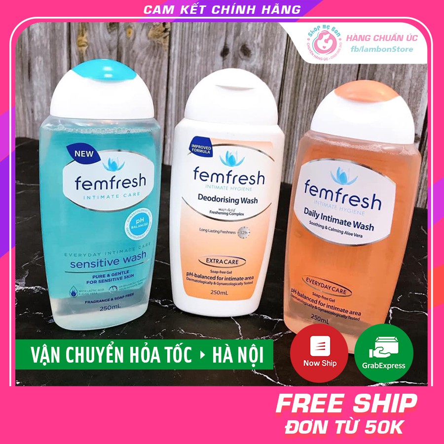 Dung dịch vệ sinh Fem Fresh Úc 250ml