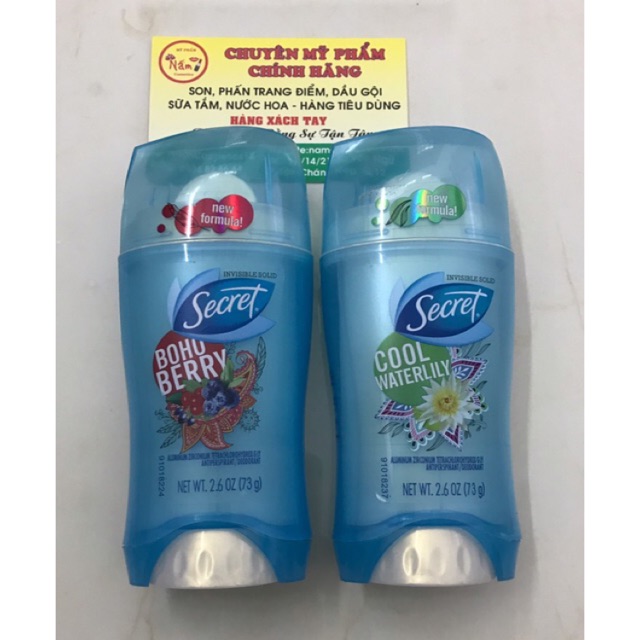 Gel lăn khử mùi Secret Clear Gel 73g