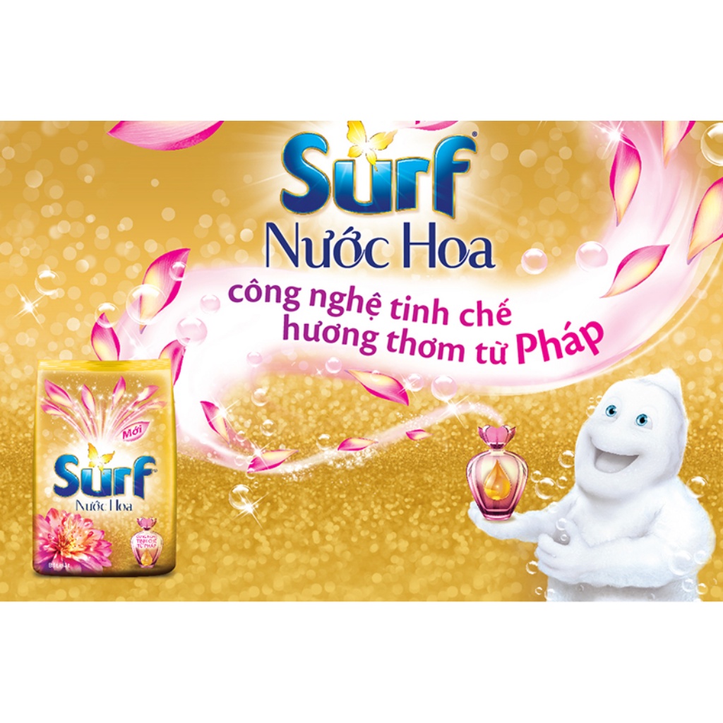 Bột Giặt Surf Hương Nước Hoa Quyến Rũ 5.5KG