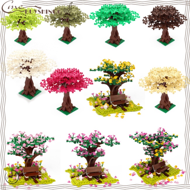 Đồ Chơi lego Hình Cây/Hoa Phát Nhạc Dễ Thương Cho Bé