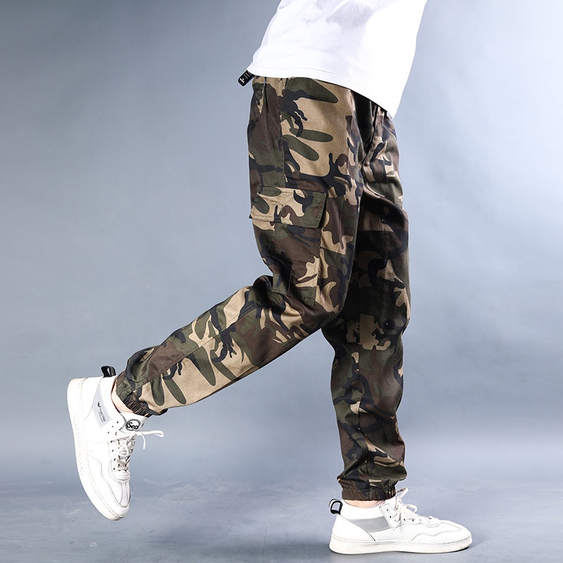 Quần jogger nam Rằn Ri Phong Cách Mạnh Mẽ Cá Tính - Quần jogger kaki thô chun ống rằn ri cao cấpbền đẹp giá rẻ