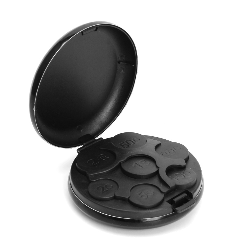 1 Dụng Cụ Đựng Tiền Xu Bằng Nhôm Phong Cách Châu Âu