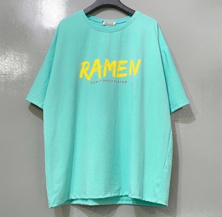 Áo thun Ramen xanh ngọc
