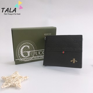 Ví Da nam da thật G.C Ong  Full Hộp Siêu Sang