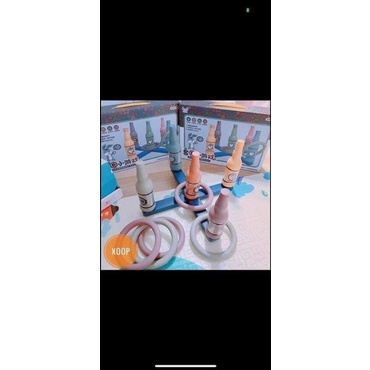 BỘ ĐỒ CHƠI NÉM VÒNG VÀO CHAI ,