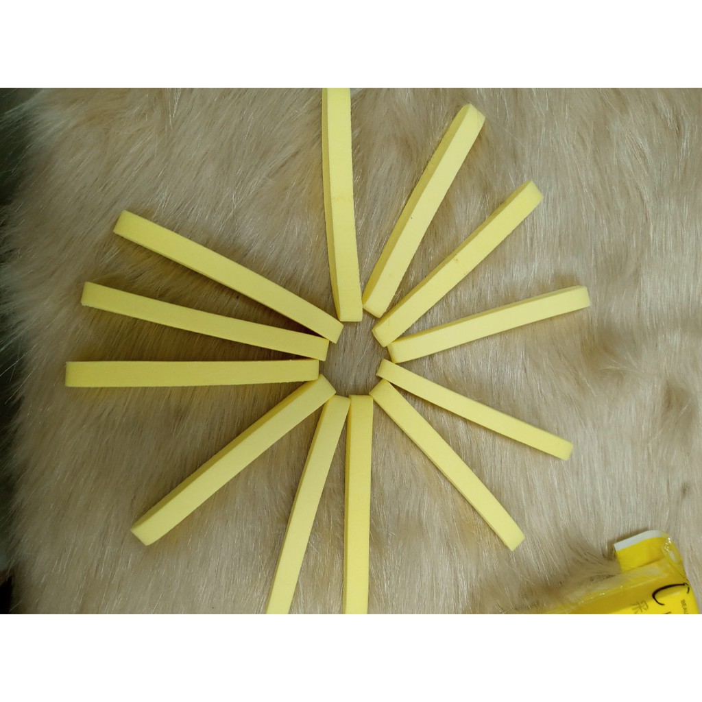 Bông nở rửa mặt bọt biển mềm mịn thấm hút