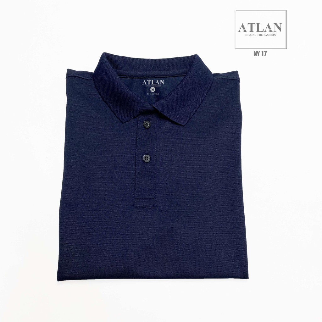 Áo Ngắn Tay Nam 💖 𝘍𝘳𝘦𝘦𝘴𝘩𝘪𝘱 💖 Áo Polo Nam Cổ Bẻ Xanh Đen Chất Vải Cotton 4 chiều - NY17 | BigBuy360 - bigbuy360.vn