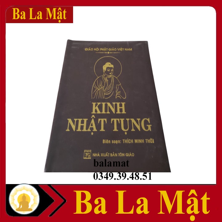 Sách - Kinh Nhật Tụng Trọn Bộ Bìa Da