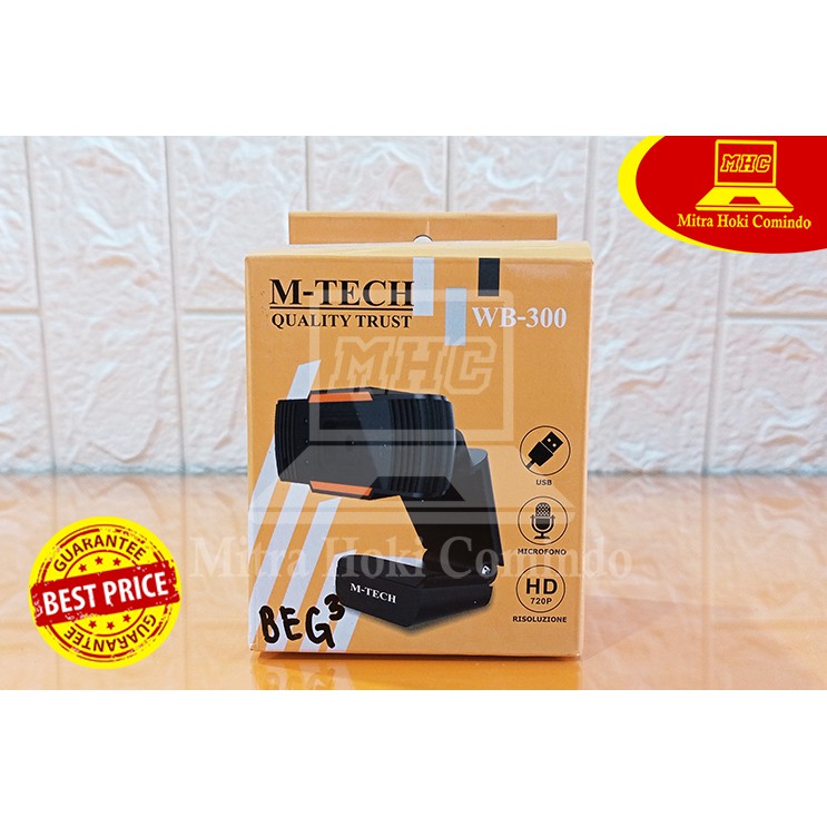 Webcam M-Tech Wb-300 720p Hd Chất Lượng Cao | BigBuy360 - bigbuy360.vn