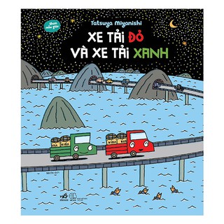 Xe Tải Đỏ Và Xe Tải Xanh