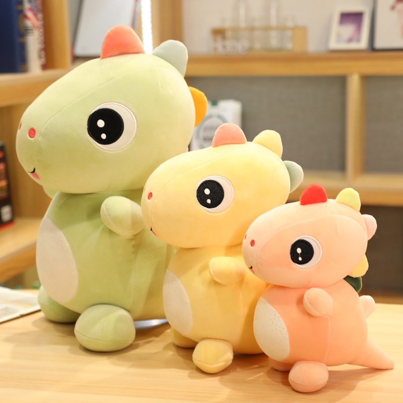 GẤU BÔNG KHỦNG LONG VÂY 7 MÀU SIÊU DỄ THƯƠNG CHO BÉ  VẢI MINISO SIÊU MỀM MỊN, AN TOÀN HÀNG CAO CẤP LOẠI 1