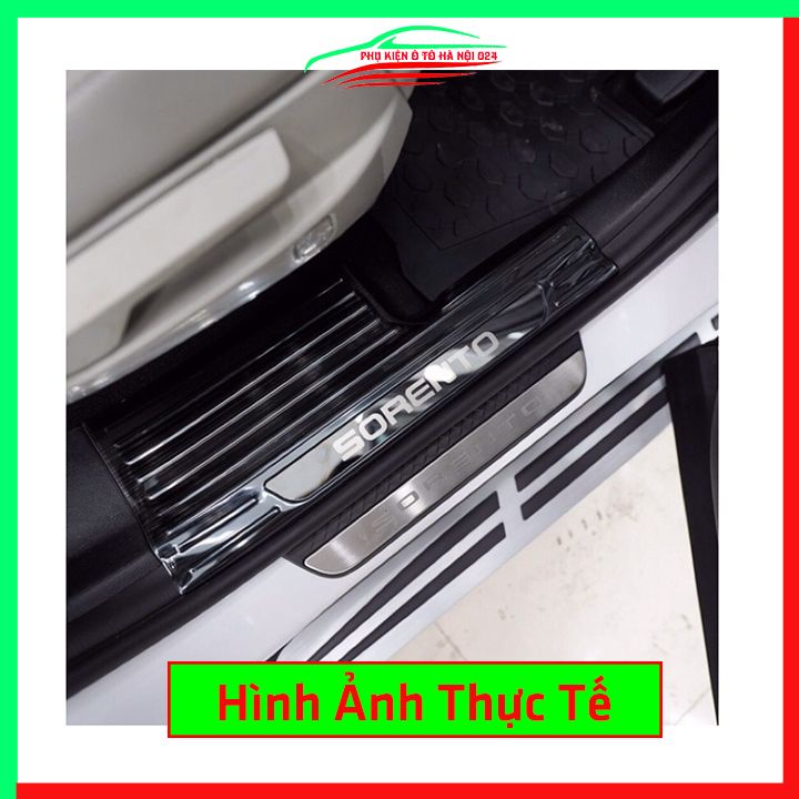 Ốp bậc cửa nẹp bước chân TITAN ô tô Sorento 2020-2023 chống trầy bảo vệ xe