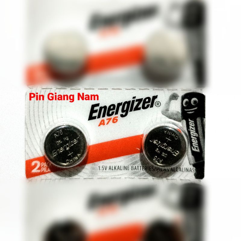 Pin LR44 Energizer  Hàng Chính Hãng Vỉ 10 Viên
