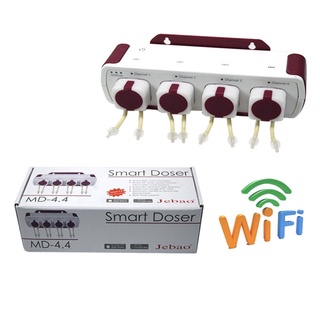 Máy bơm vi lượng Doser Jebao MD4.4 wifi mẫu mới, bơm định lượng tự động cải tiến chuẩn hơn